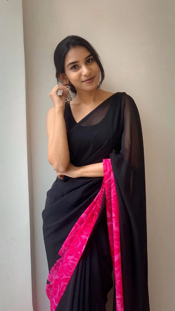 Pink and Black