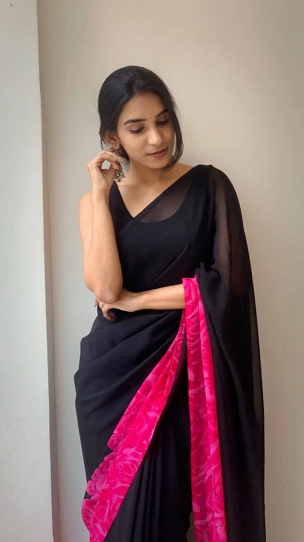 Pink and Black