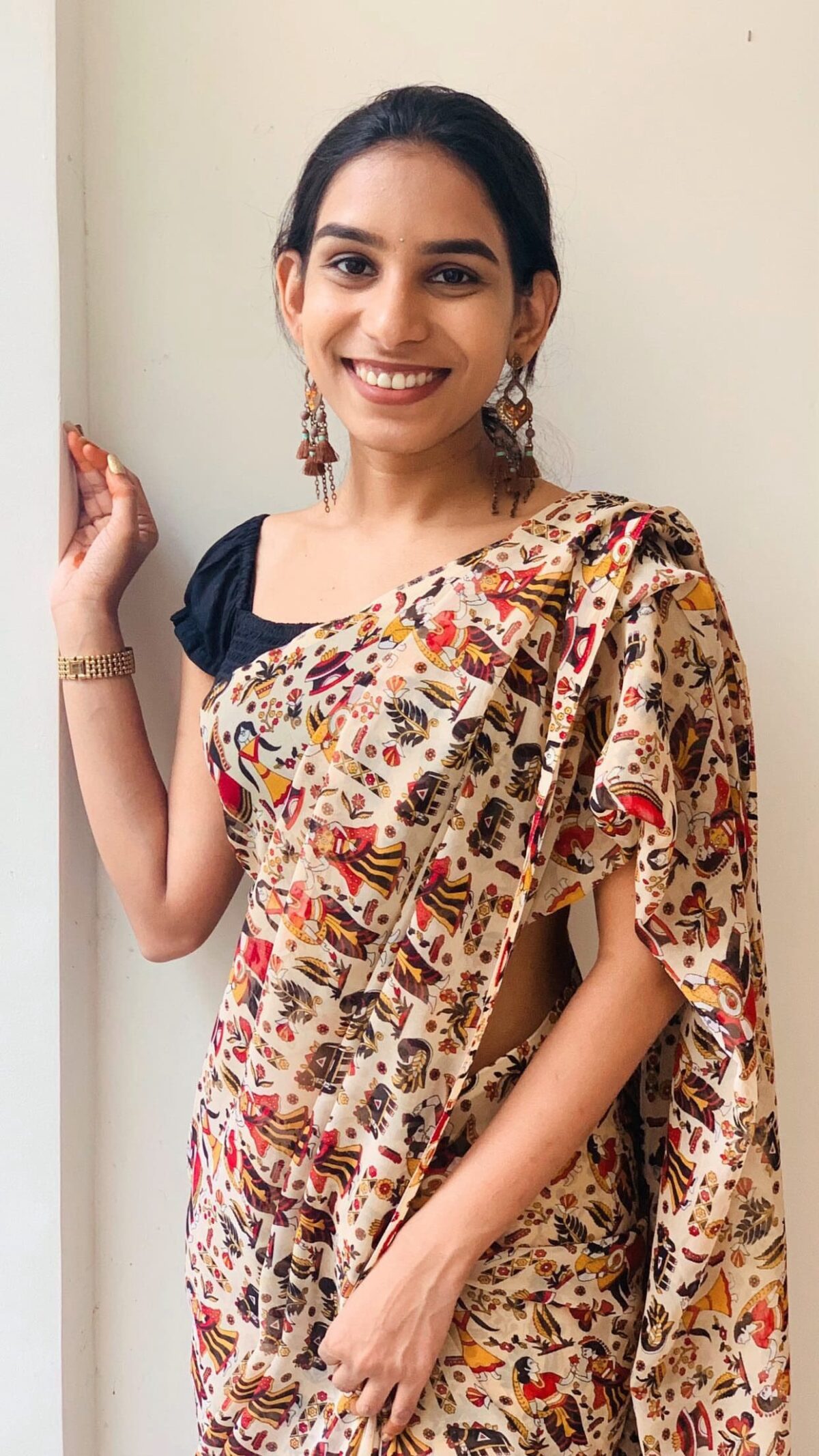 kalamkari georgette