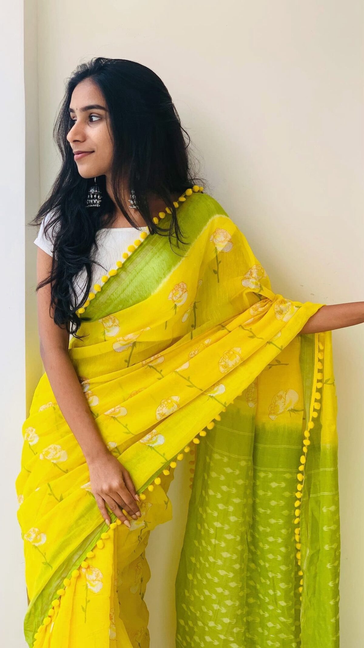 yellow soft cotton