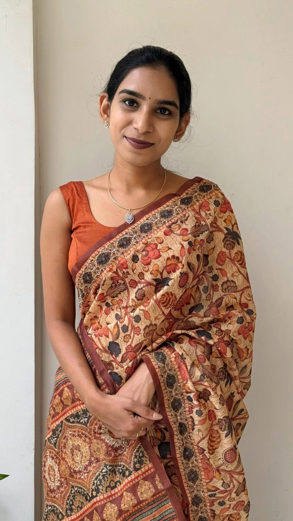 Kalamkari Saree