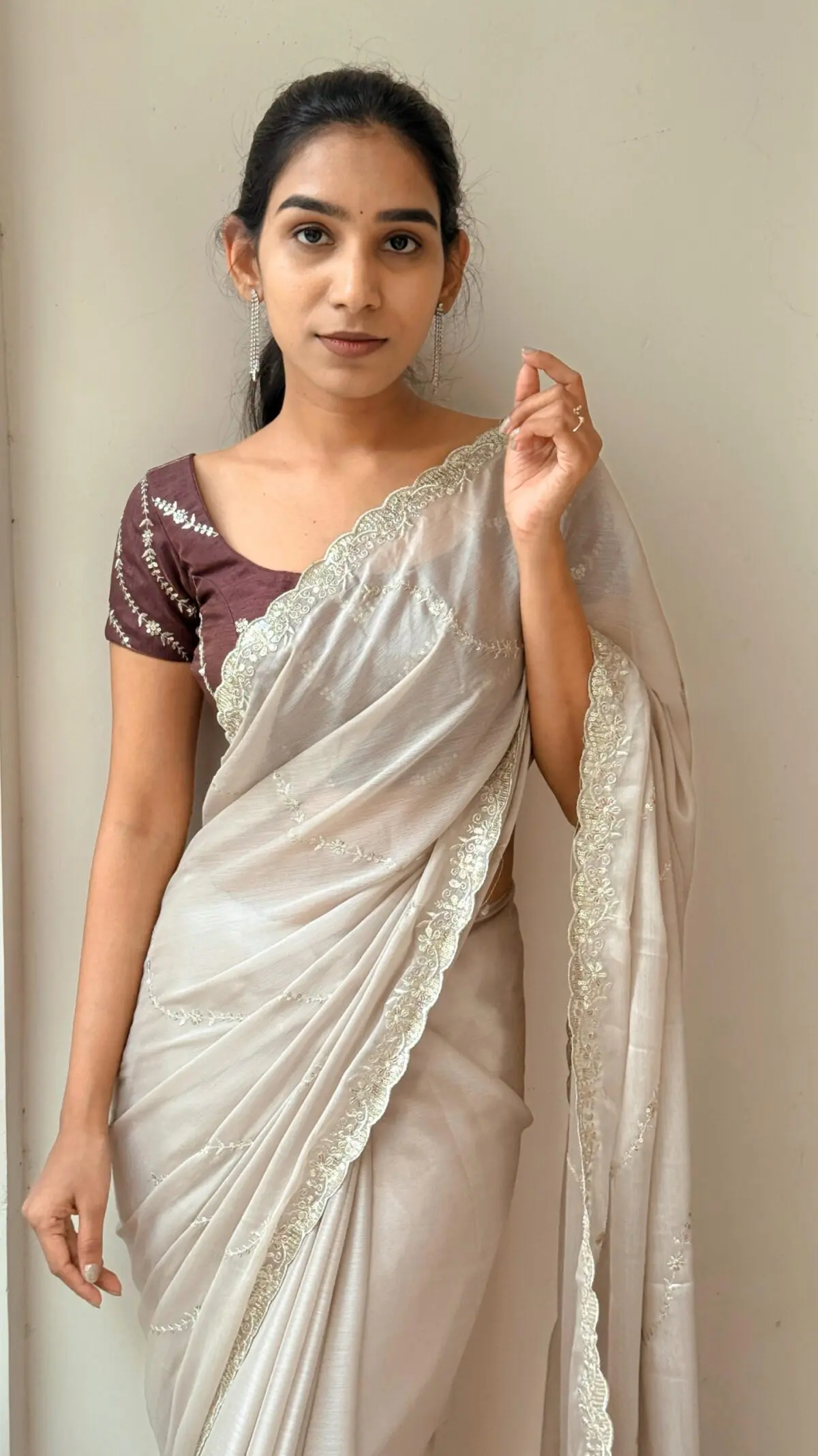 Chiff Saree - Image 3