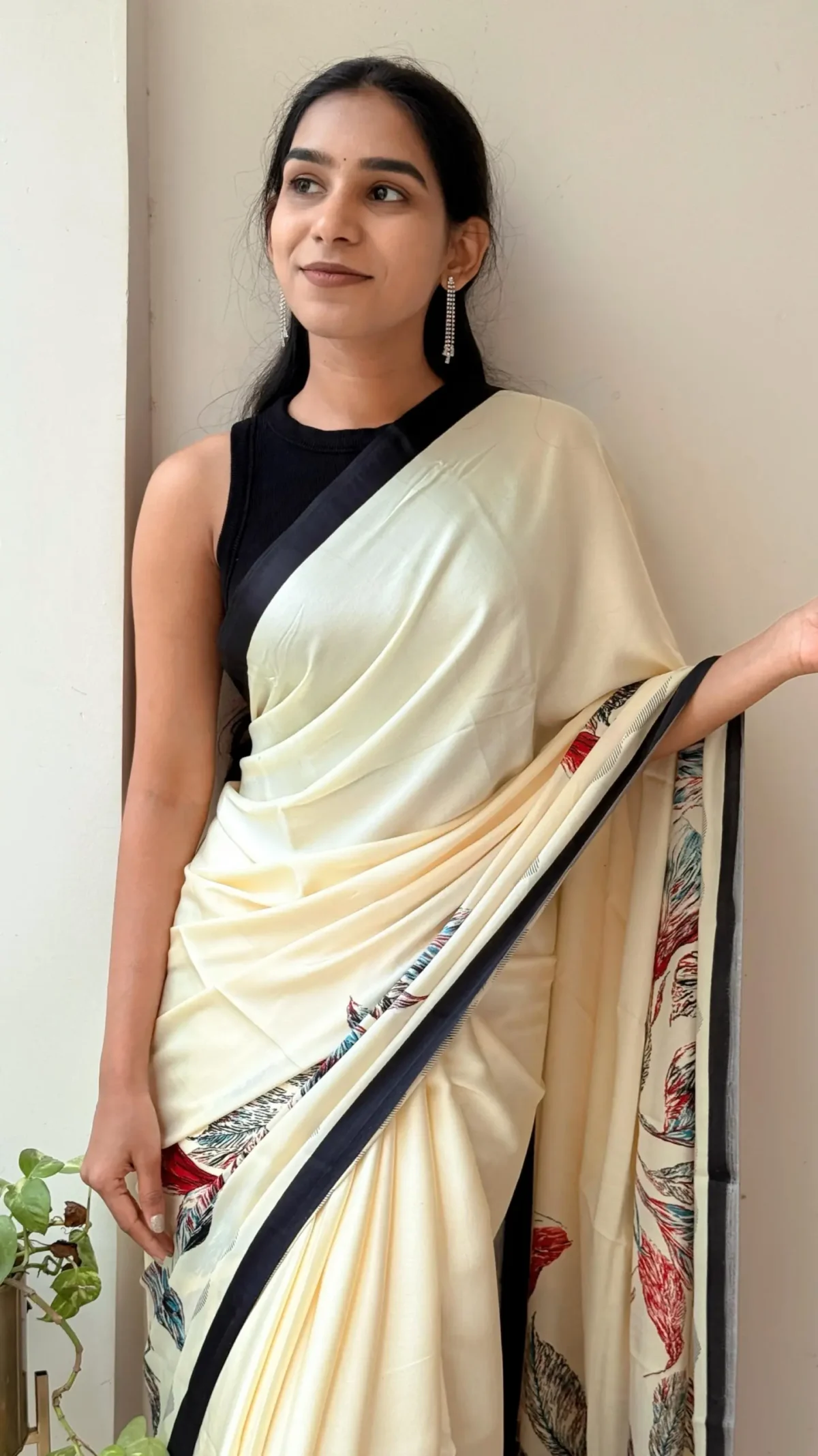 Crape Saree