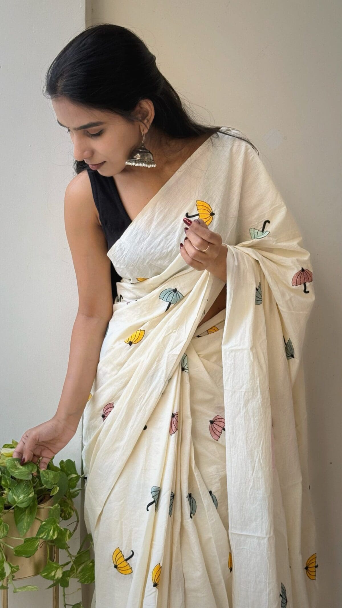 umbrella saree