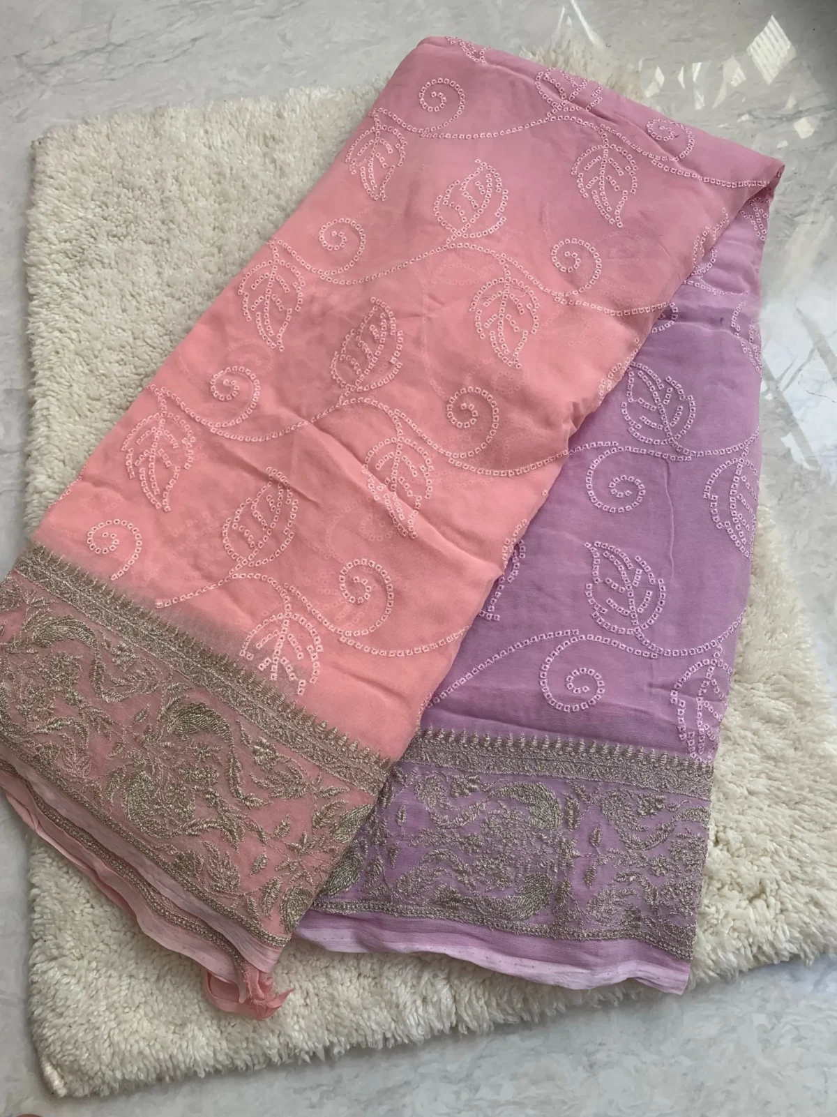 ombre premium georgette - Image 4