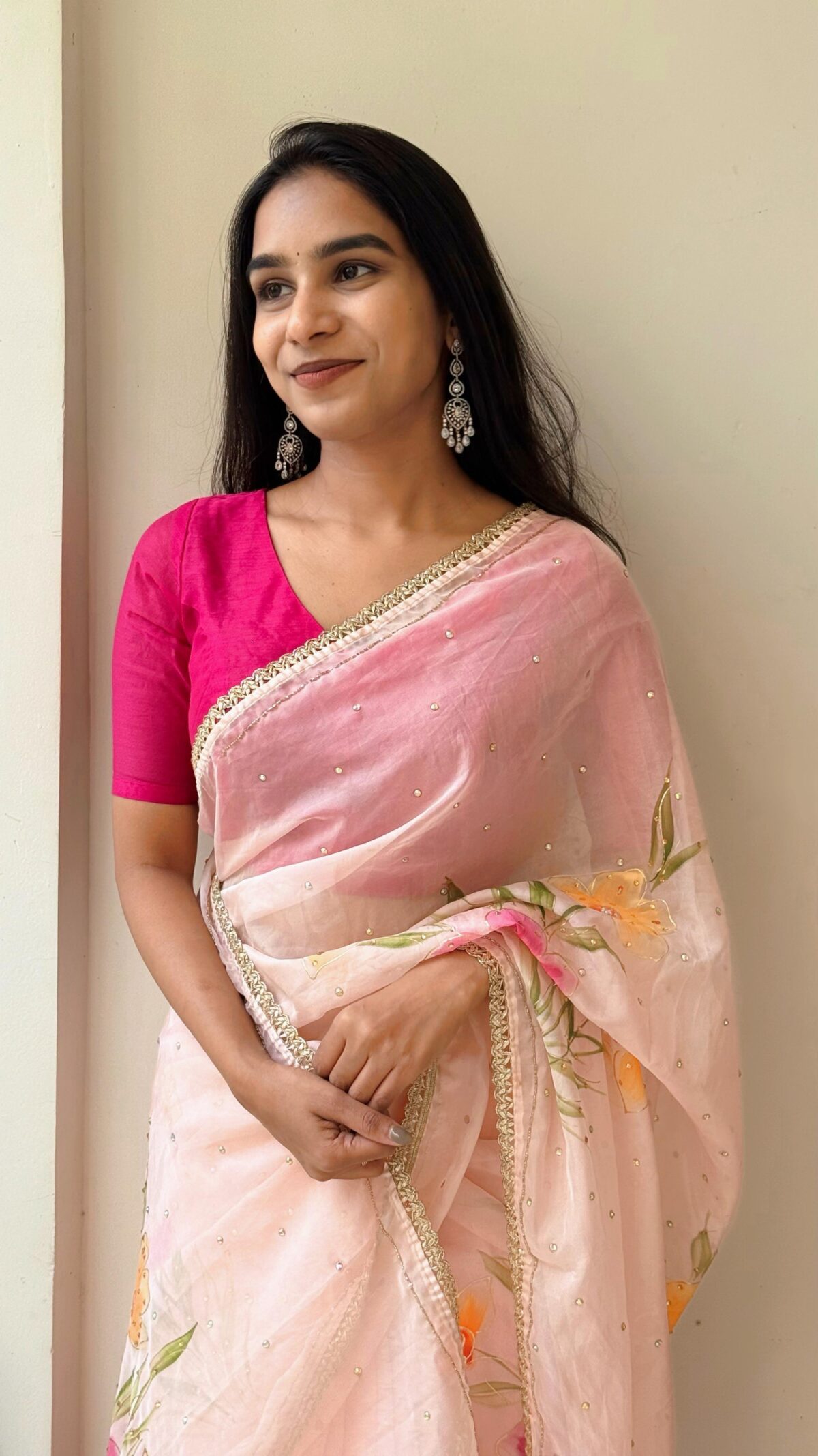 Painted Saree - Image 3