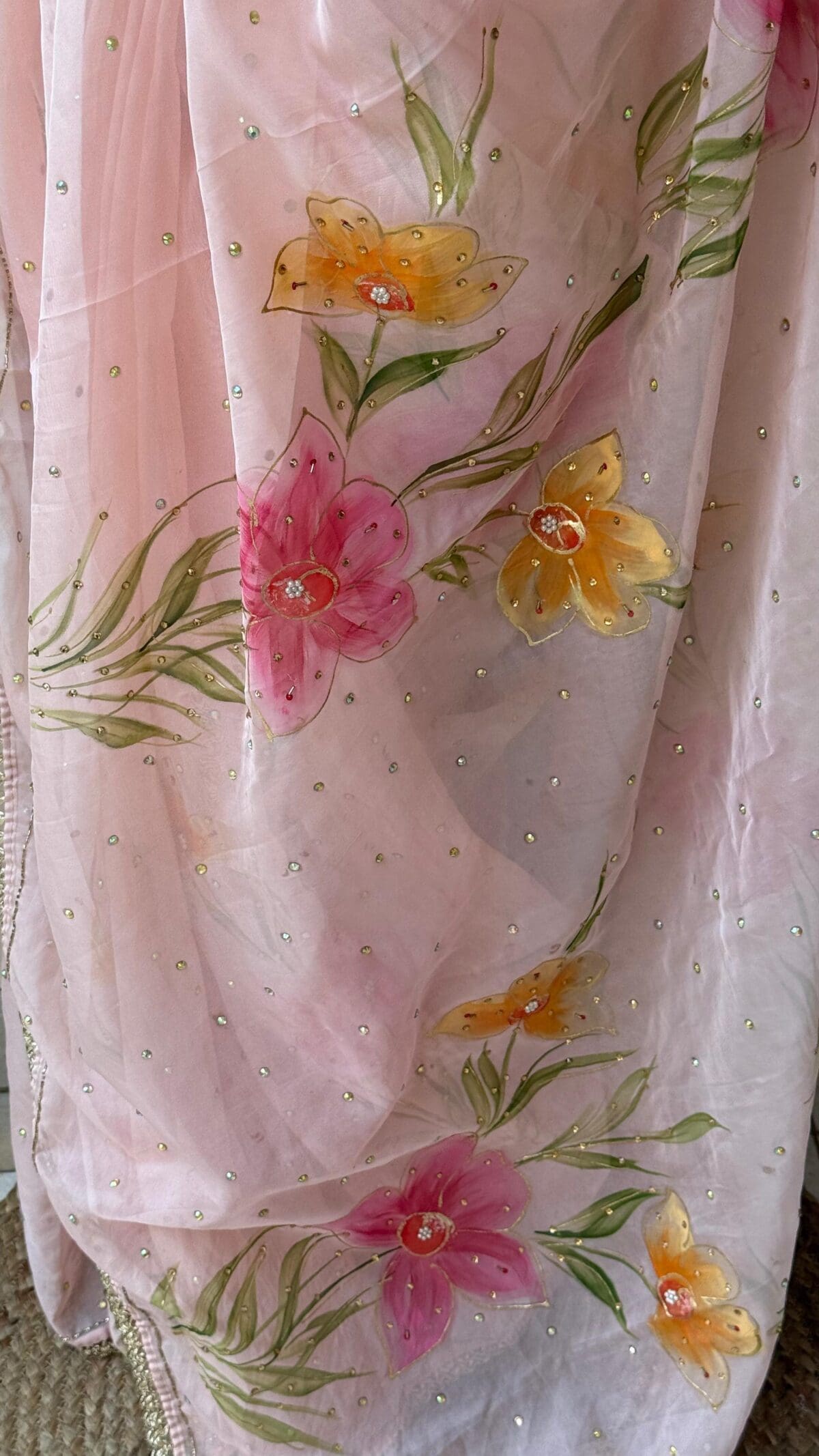 Painted Saree - Image 9