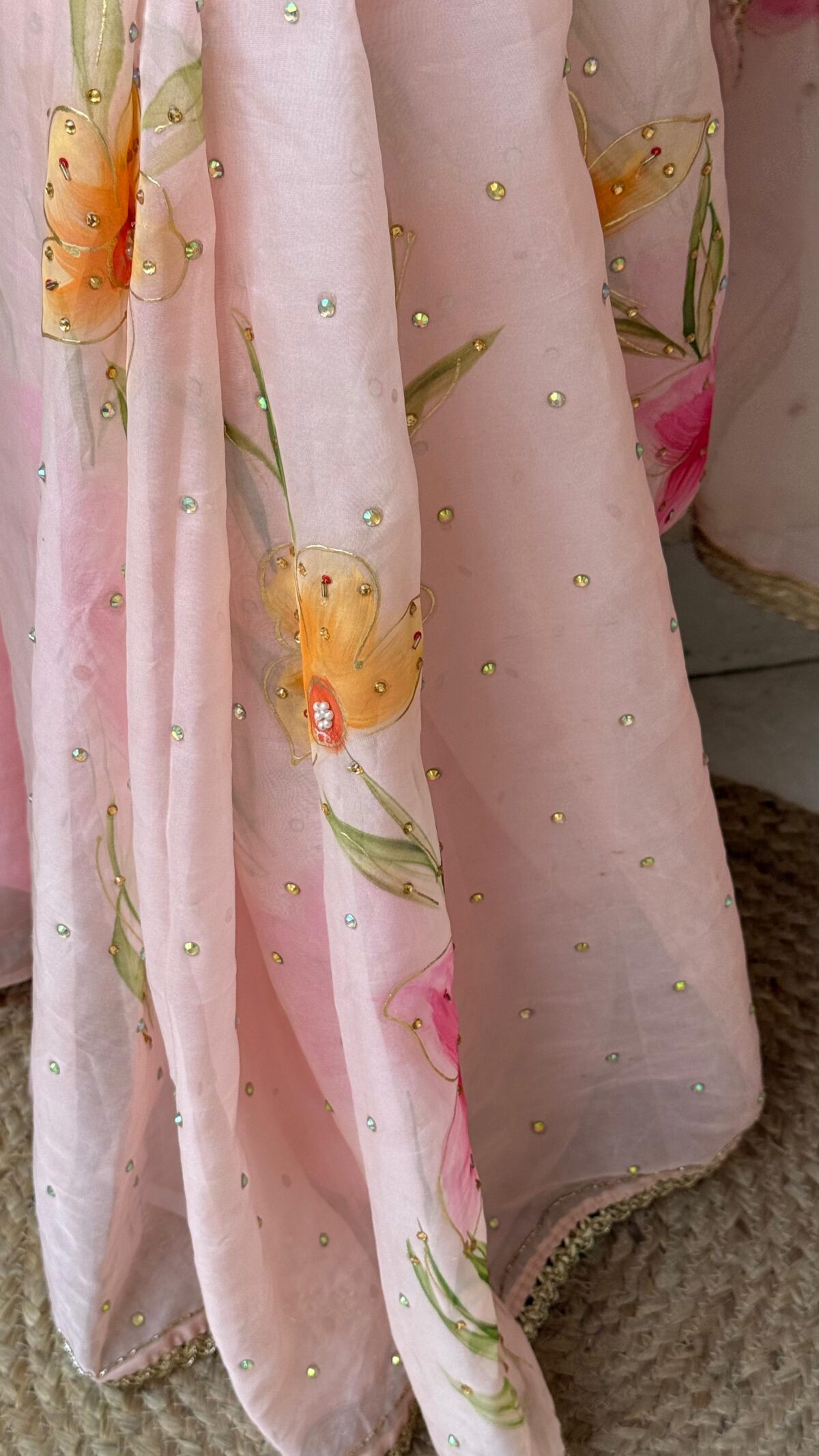 Painted Saree - Image 8