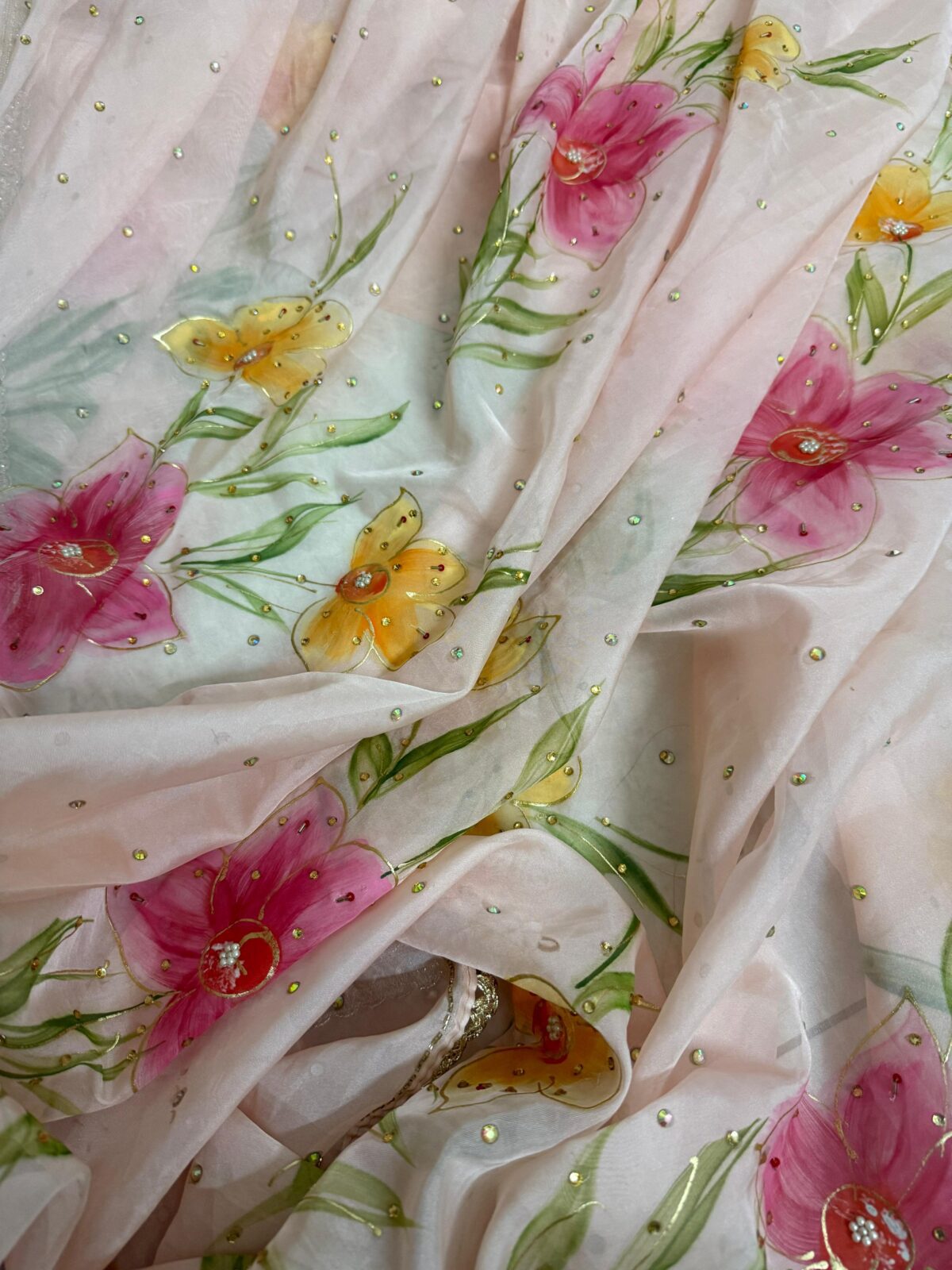 Painted Saree - Image 6