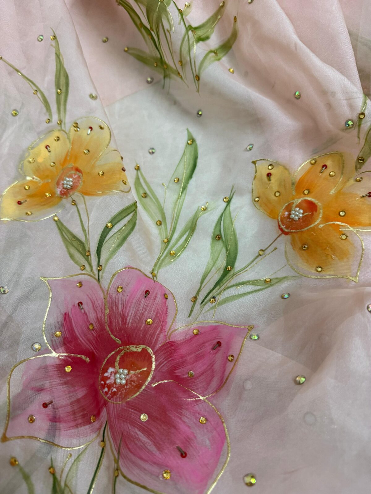 Painted Saree - Image 4