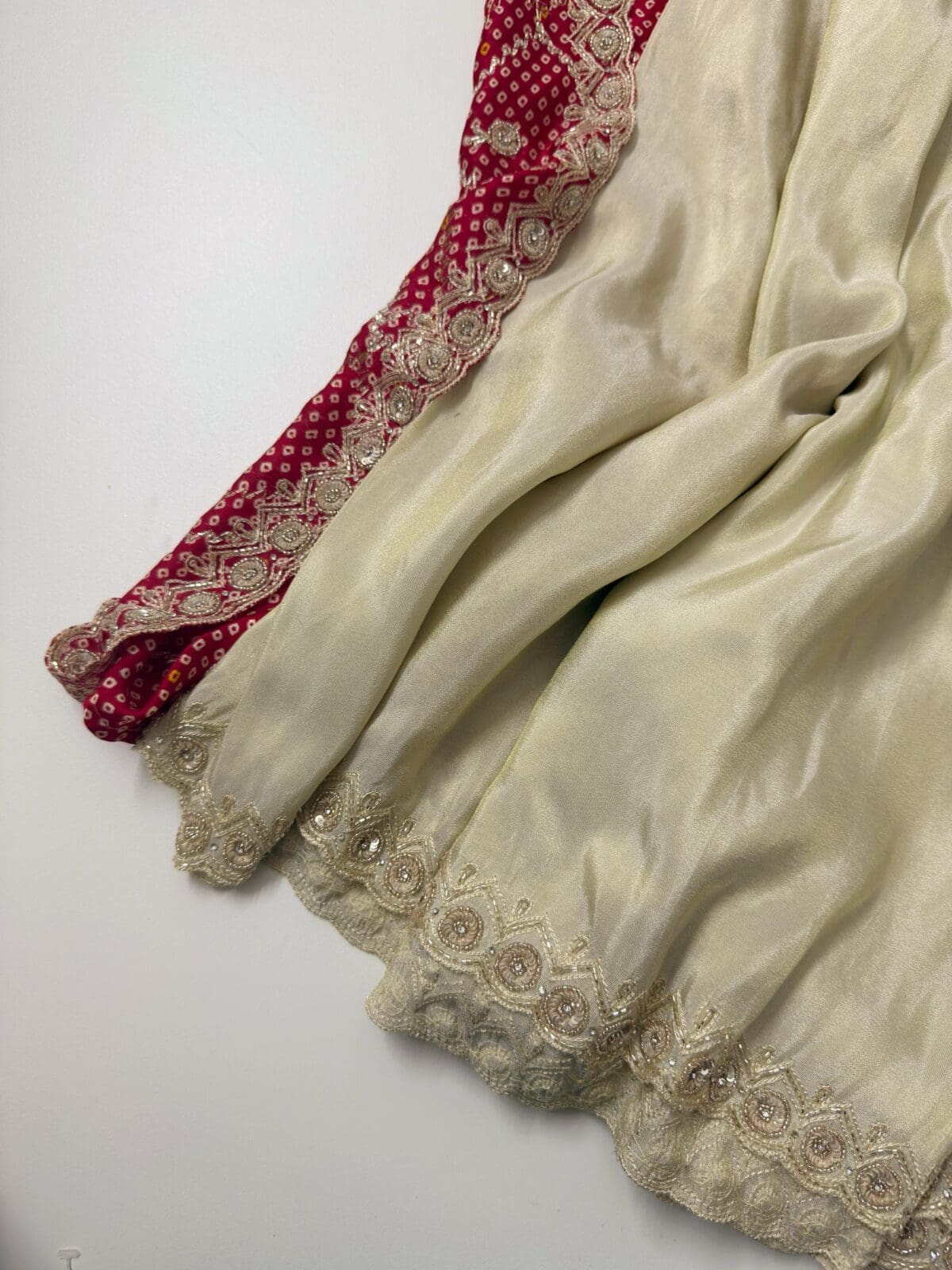 Tissue silk with handwork - Image 4