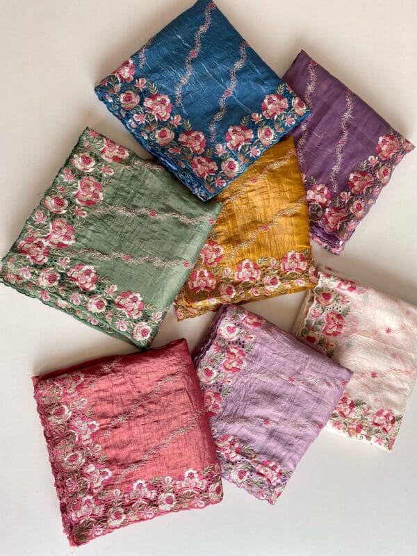 Crush Silk Saree